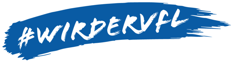 Schriftzug "#Wir der VfL"