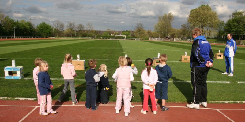 Kinder der Sparte Leichtathletik